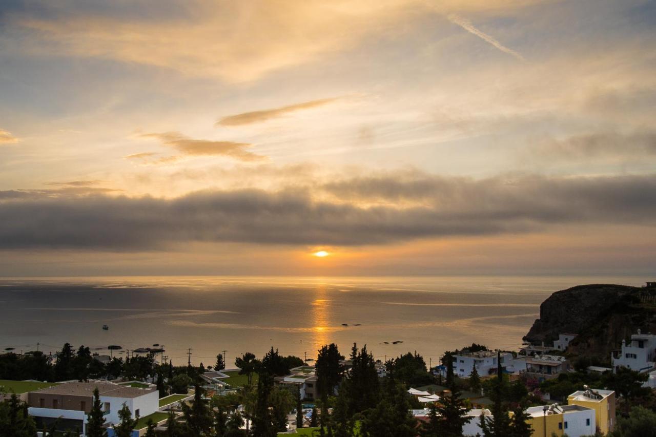 Bella Vista Stegna Aparthotel Archangelos  Bagian luar foto