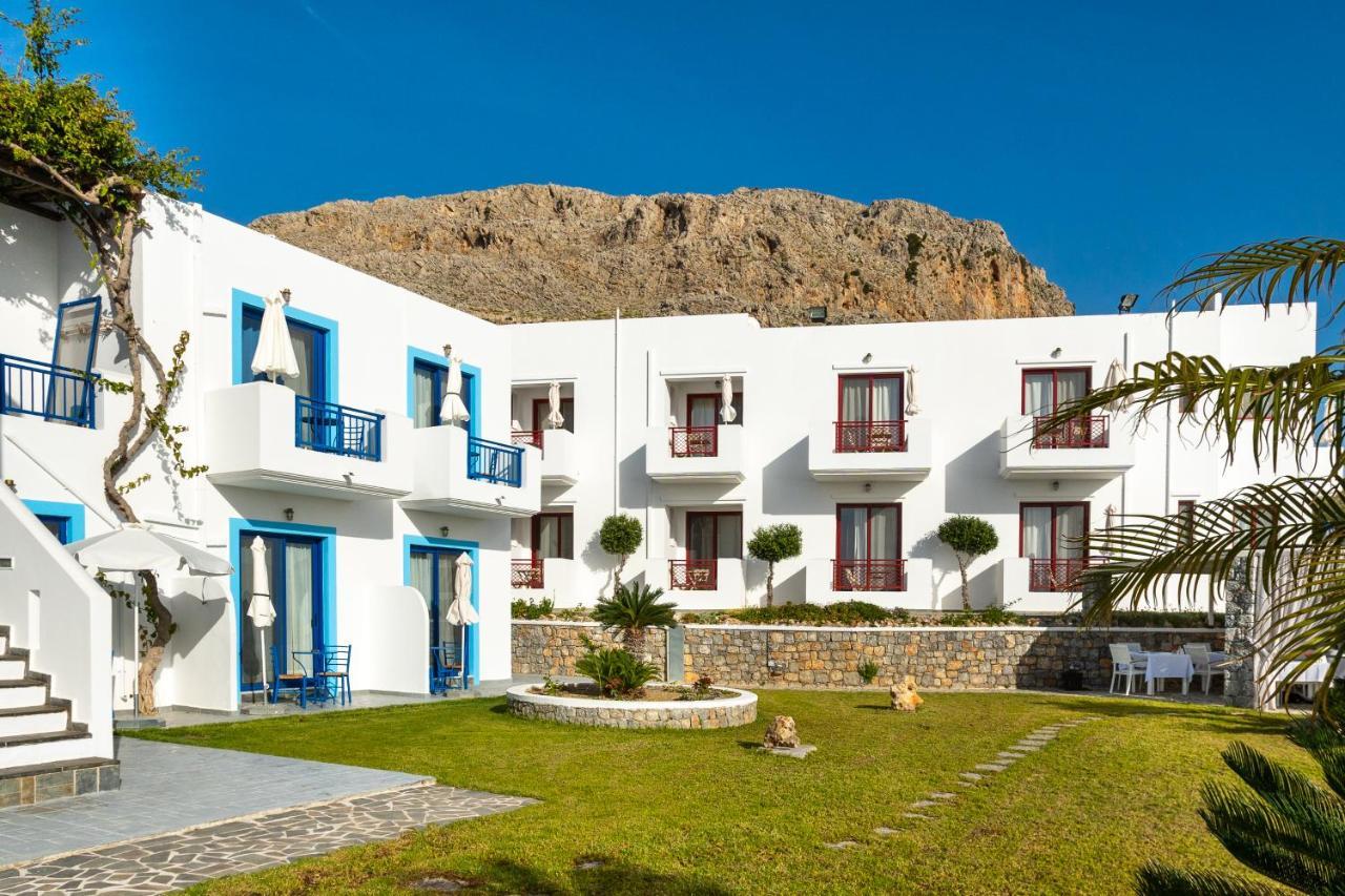 Bella Vista Stegna Aparthotel Archangelos  Bagian luar foto