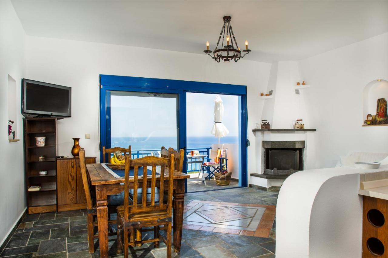Bella Vista Stegna Aparthotel Archangelos  Bagian luar foto