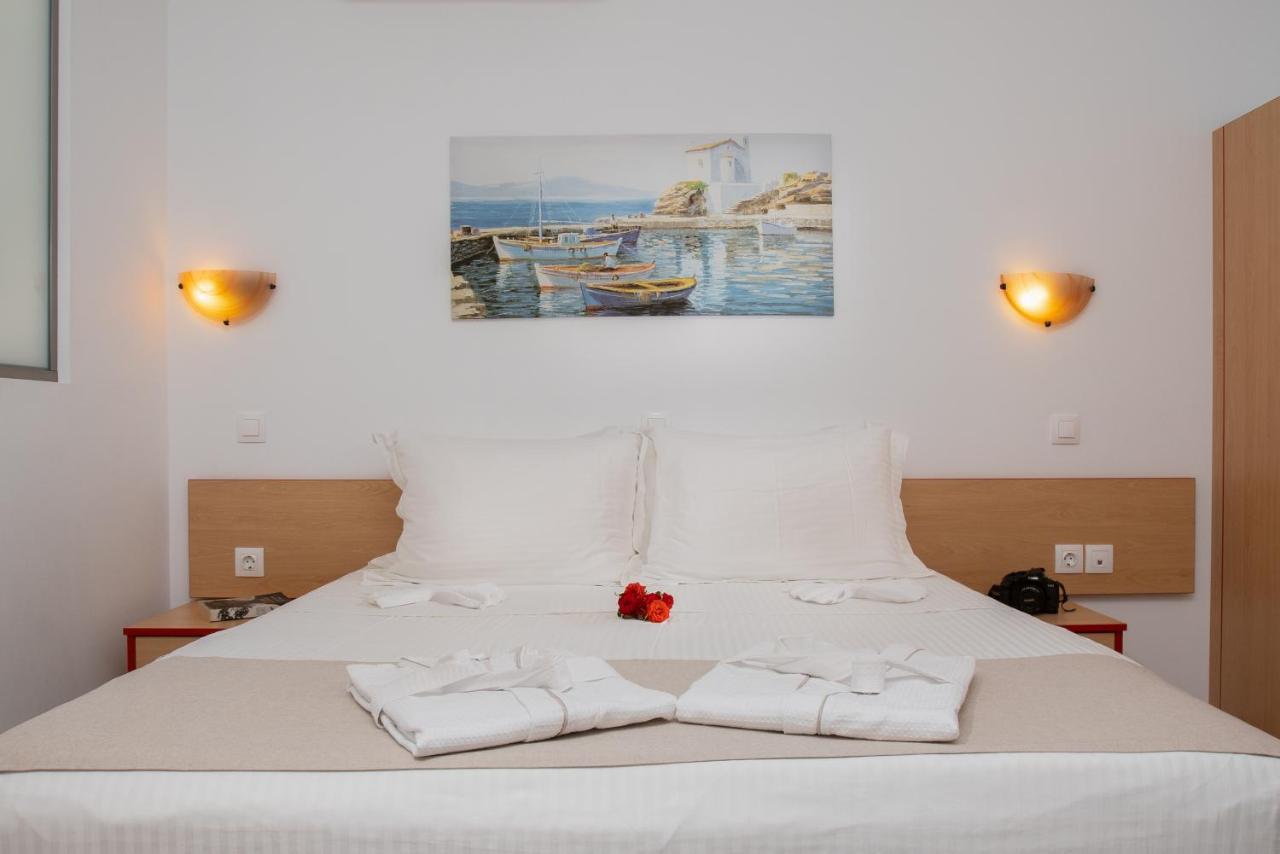 Bella Vista Stegna Aparthotel Archangelos  Bagian luar foto
