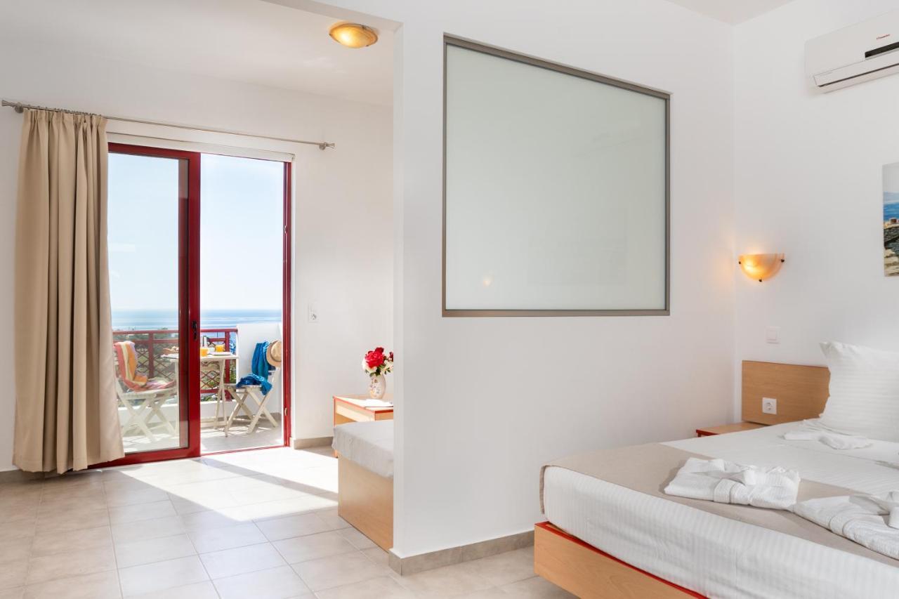 Bella Vista Stegna Aparthotel Archangelos  Bagian luar foto