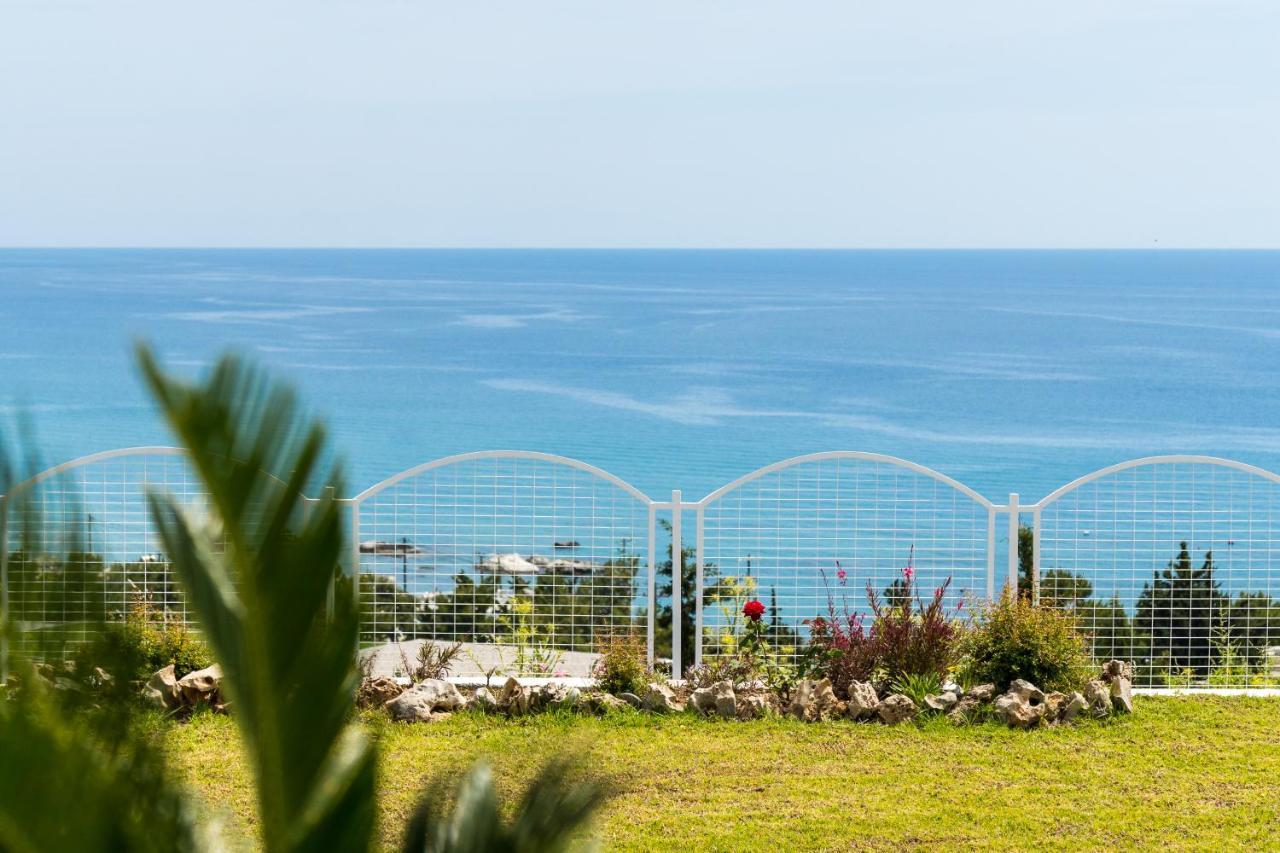 Bella Vista Stegna Aparthotel Archangelos  Bagian luar foto
