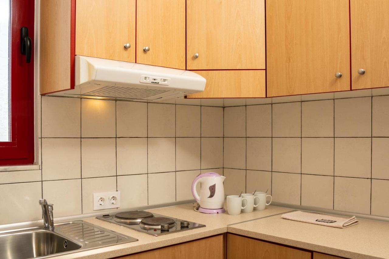 Bella Vista Stegna Aparthotel Archangelos  Bagian luar foto
