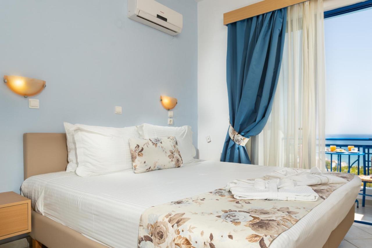 Bella Vista Stegna Aparthotel Archangelos  Bagian luar foto