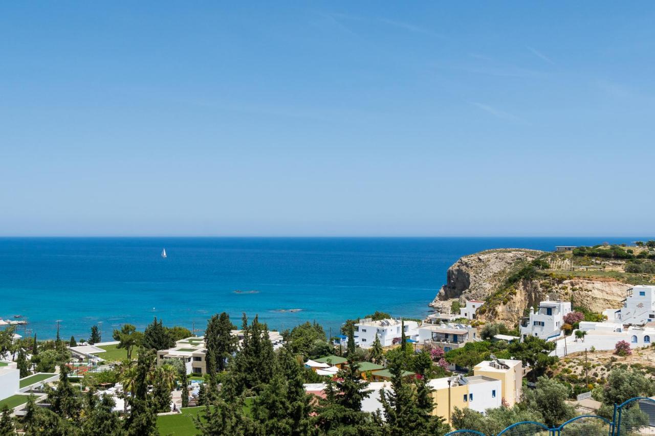 Bella Vista Stegna Aparthotel Archangelos  Bagian luar foto