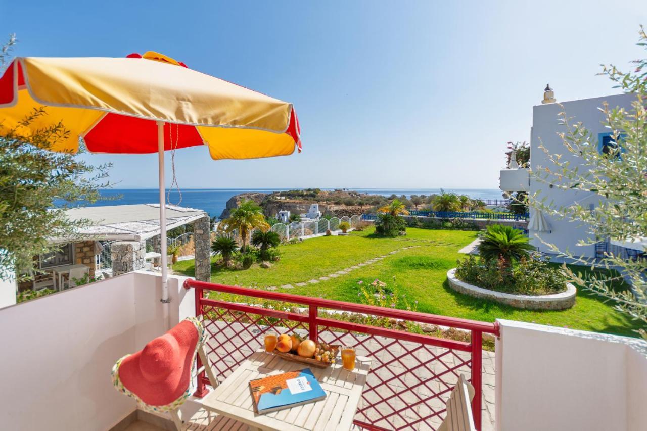 Bella Vista Stegna Aparthotel Archangelos  Bagian luar foto