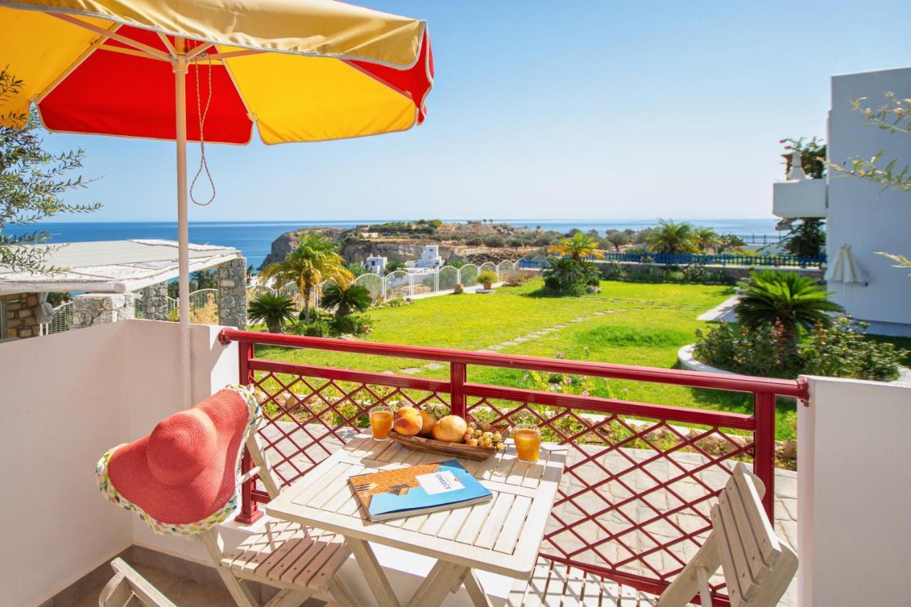 Bella Vista Stegna Aparthotel Archangelos  Bagian luar foto