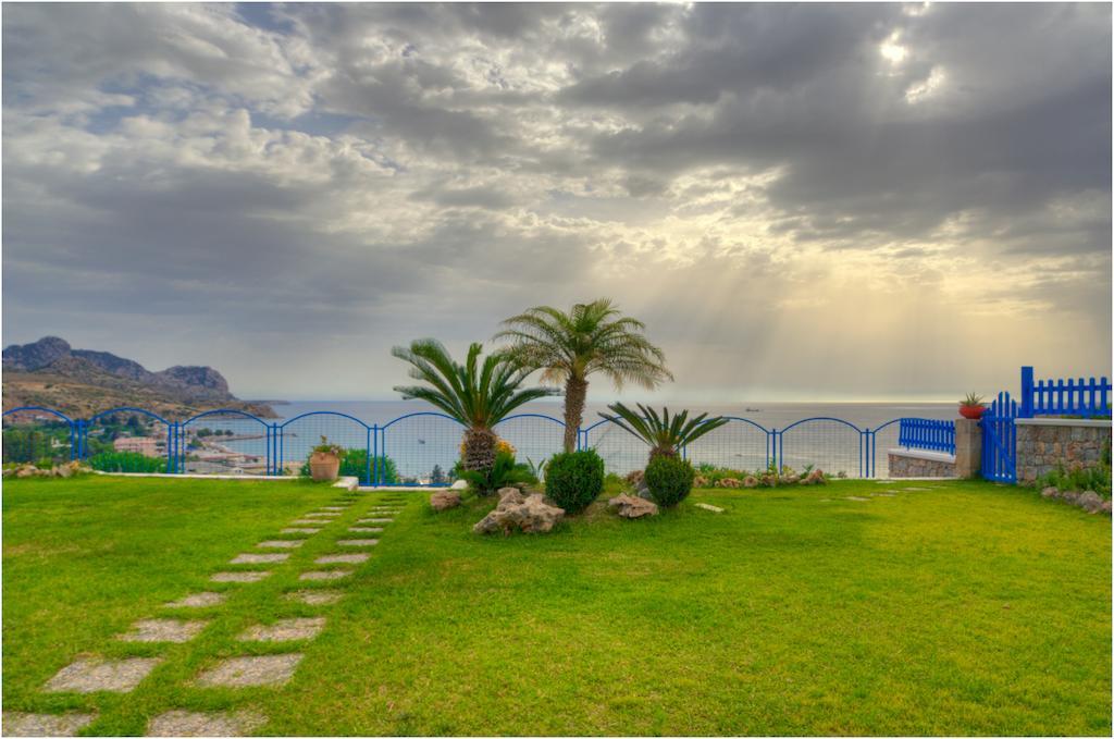 Bella Vista Stegna Aparthotel Archangelos  Bagian luar foto