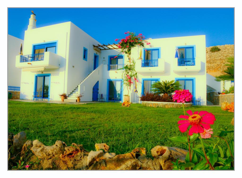 Bella Vista Stegna Aparthotel Archangelos  Bagian luar foto